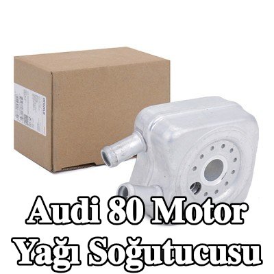 MAHLE Conta halkası ile motor yağı soğutucusu — 1990 Audi 80