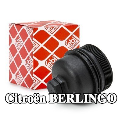 FEBI BILSTEIN غطاء مبيت فلتر الزيت مع حلقة مانعة للتسرب — 2012 Citroën Berlingo