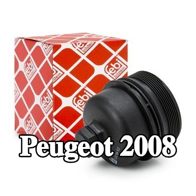 FEBI BILSTEIN غطاء مبيت فلتر الزيت مع حلقة مانعة للتسرب — Peugeot 2008