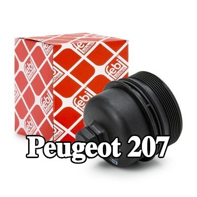 FEBI BILSTEIN غطاء مبيت فلتر الزيت مع حلقة مانعة للتسرب — Peugeot 207