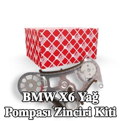 FEBI BILSTEIN Yağ pompası zinciri kiti — 2012 BMW X6