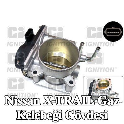 QUINTON HAZELL Gaz kelebeği gövdesi — Nissan X-trail