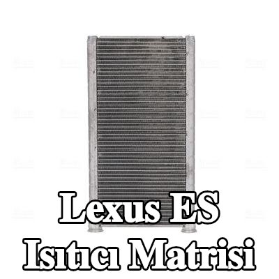 NISSENS Borulu ısıtıcı matrisi — Lexus Es