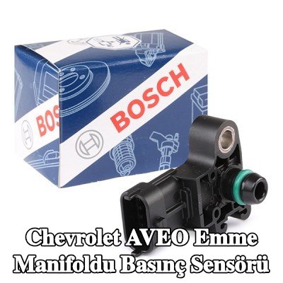 BOSCH Emme manifoldu basınç sensörü — Chevrolet Aveo