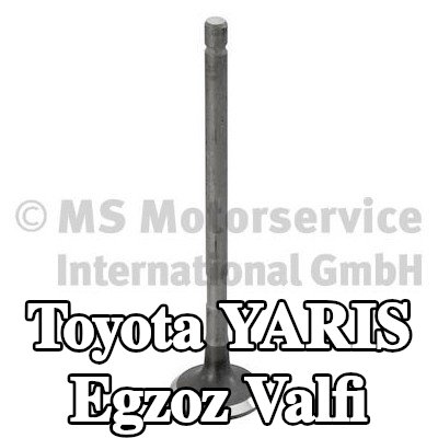 TRW Engine Component Egzoz valfi Nitrürlenmiş valf gövdesi — Toyota Yaris