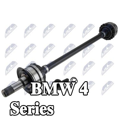 NTY عمود الدفع للمحور الخلفي الأيسر, 699mm — BMW 4 Series