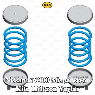 MAD Süspansiyon kiti, helezon yaylar — Nissan Nv400