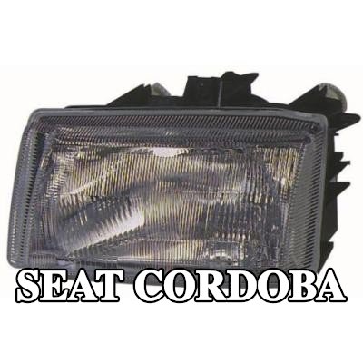 ABAKUS المصباح الأمامي الأيسر, H4, بدون لمبة, بدون محرك كهربائي — 2000 SEAT Cordoba