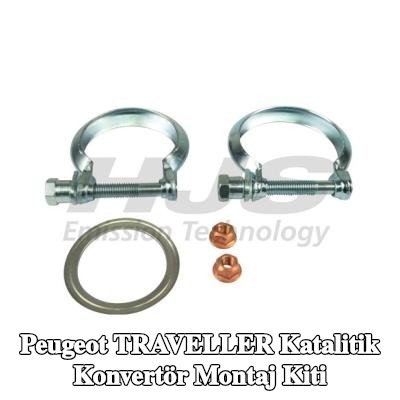 HJS Katalitik konvertör montaj kiti — 2016 Peugeot Traveller