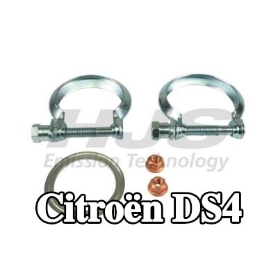 HJS مجموعة تركيب المحول الحفاز — Citroën Ds4
