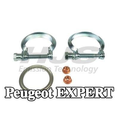 HJS مجموعة تركيب المحول الحفاز — 2016 Peugeot Expert