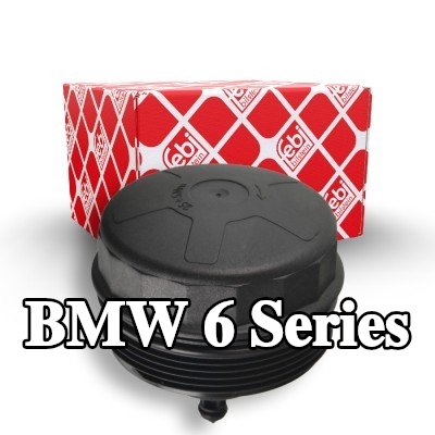 FEBI BILSTEIN غطاء مبيت فلتر الزيت مع حلقة مانعة للتسرب — 2004 BMW 6 Series