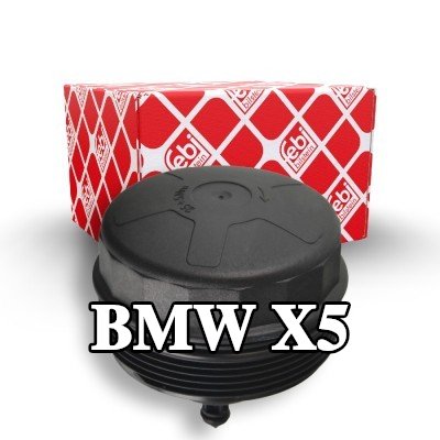 FEBI BILSTEIN غطاء مبيت فلتر الزيت مع حلقة مانعة للتسرب — 2008 BMW X5