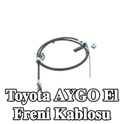 BOSCH El freni kablosu 1487mm — 2012 Toyota Aygo
