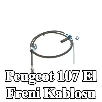 BOSCH El freni kablosu 1487mm — Peugeot 107