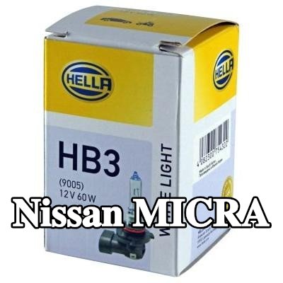 HELLA لمبة، مصباح الضباب — 2002 Nissan Micra