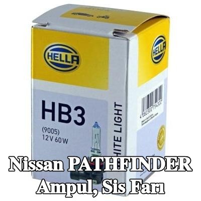 HELLA Ampul, sis farı — 2002 Nissan Pathfinder