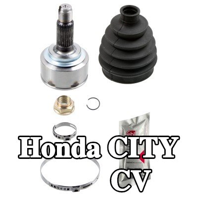 FEBI BILSTEIN طقم وصلة CV للمحور الأمامي الأيمن, جانب العجلة, مع صمولة, مع شحم — Honda City