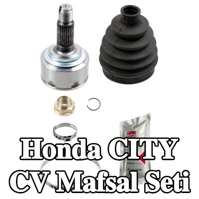 FEBI BILSTEIN Sağ ön aks CV mafsal kiti, Tekerlek Tarafı, somunlu, gres ile — Honda City