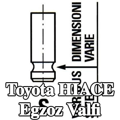 IPSA Egzoz valfi — 2002 Toyota Hiace