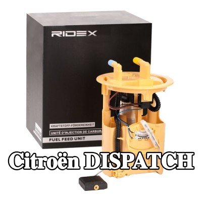 RIDEX وحدة تغذية الوقود 3, 2bar, كهربائي, ديزل, مع وحدة إرسال الوقود — 2012 Citroën Dispatch