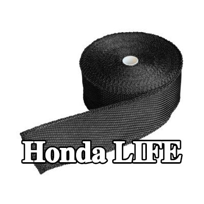 Simoni Racing حشية مشعب العادم من الألياف الزجاجية, منسوجات, مع مشابك — Honda Life