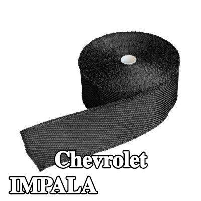 Simoni Racing حشية مشعب العادم من الألياف الزجاجية, منسوجات, مع مشابك — Chevrolet Impala