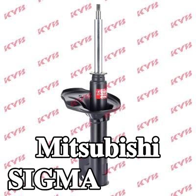 KYB ممتص الصدمات Excel-G, المحور الأمامي, ضغط الغاز, دعامة نظام التعليق — Mitsubishi Sigma
