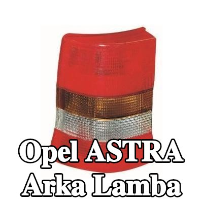 ABAKUS Arka lamba Sağ, ampul içermez, ampul yuvası olmadan — 1997 Opel Astra