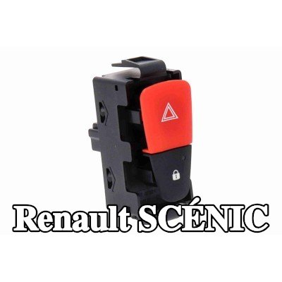 VEMO مفتاح ضوء التحذير من الخطر — Renault Scénic