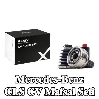 RIDEX CV mafsalı kiti Ön Aks, Tekerlek Tarafı, ABS sensör halkalı — Mercedes-Benz Cls