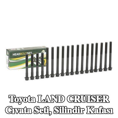 BGA Cıvata Kiti, silindir kafası M12 — Toyota Land Cruiser