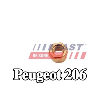 FAST صامولة، مشعب العادم — Peugeot 206