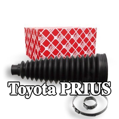 FEBI BILSTEIN طقم غطاء حامل التوجيه المحور الأمامي الأيسر, مع مشابك — 2012 Toyota Prius