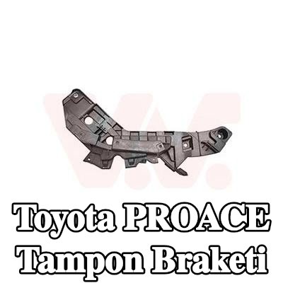 VAN WEZEL Tampon braketi Sol Ön — Toyota Proace