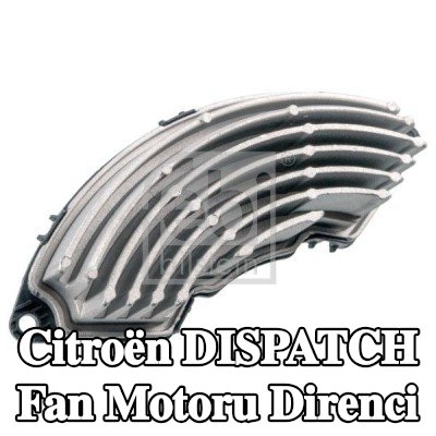 FEBI BILSTEIN Fan motoru direnci — 2006 Citroën Dispatch