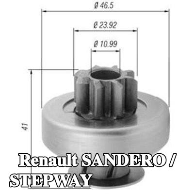 MAGNETI MARELLI الترس الصغير، المُشغّل — Renault Sandero / Stepway