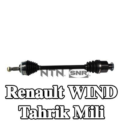 SNR Tahrik mili Ön Aks Sağ, 724mm, rulmanlı (ler) — Renault Wind