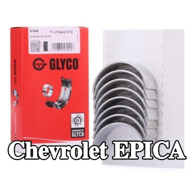 GLYCO محامل الطرف الكبير ذات ظهر فولاذي مطلي بالبرونز — 2005 Chevrolet Epica