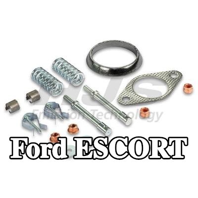 HJS مجموعة تركيب المحول الحفاز — Ford Escort