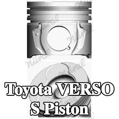 NÜRAL Soğutma kanallı piston, piston segman taşıyıcısı ile — Toyota Verso S