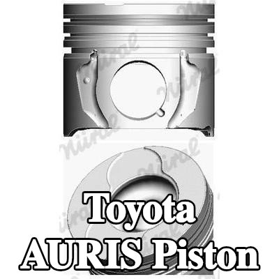 NÜRAL Soğutma kanallı piston, piston segman taşıyıcısı ile — Toyota Auris