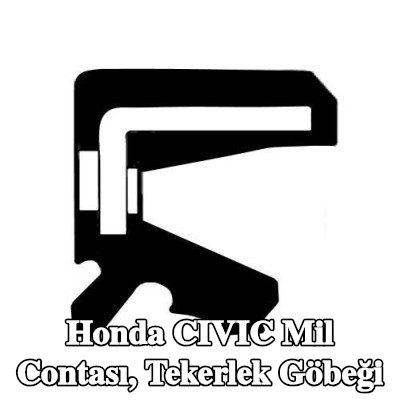 CORTECO Mil contası, tekerlek göbeği — Honda Civic