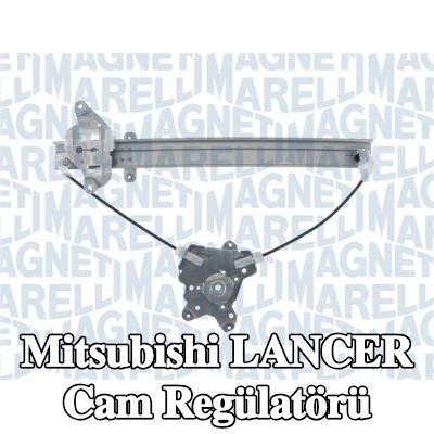 MAGNETI MARELLI Sol arka cam regülatörü, Elektrikli, elektrik motoru olmadan — 2002 Mitsubishi Lancer