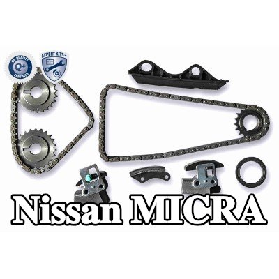 ACKOJA طقم سلسلة التوقيت مع شداد السلسلة, مع مانع تسرب العمود المرفقي — 2000 Nissan Micra