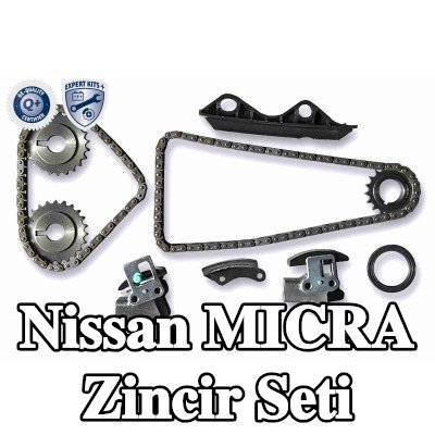 ACKOJA Zincir gergisi içeren zamanlama zinciri kiti, krank mili contası ile — 2000 Nissan Micra