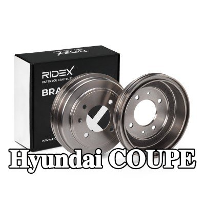 RIDEX أسطوانة الفرامل للمحور الخلفي, 203mm, 242, 8mm — Hyundai Coupe