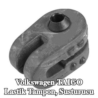 PLANET TECH Lastik tampon, susturucu egzoz taraflı — Volkswagen Taigo