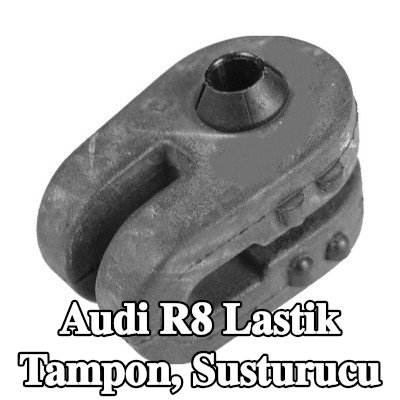 PLANET TECH Lastik tampon, susturucu egzoz taraflı — Audi R8