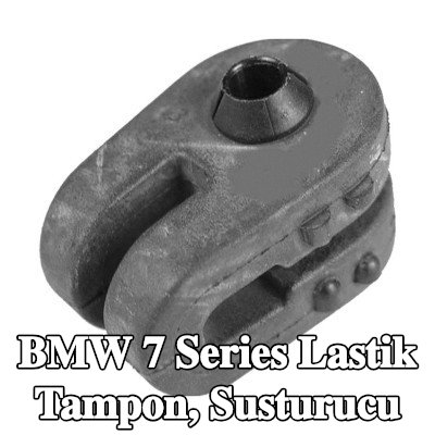 PLANET TECH Lastik tampon, susturucu egzoz taraflı — BMW 7 Series